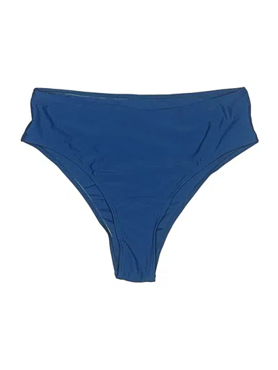Pre-owned Unbranded Swimsuit Bottoms In Blue
