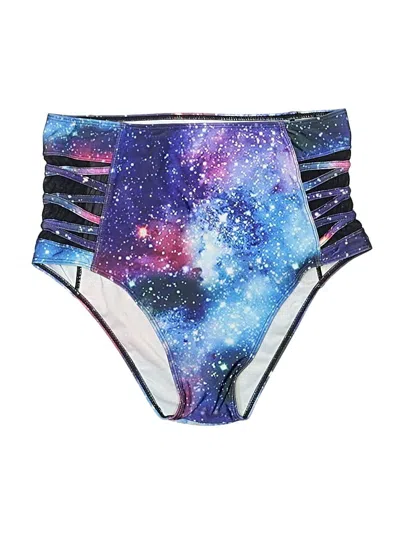 Pre-owned Unbranded Swimsuit Bottoms In Blue