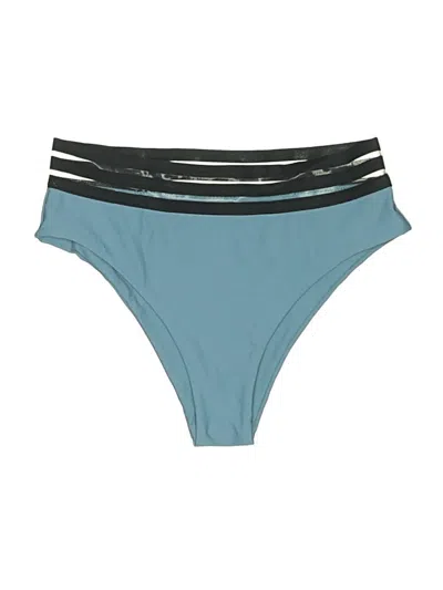 Pre-owned Unbranded Swimsuit Bottoms In Blue