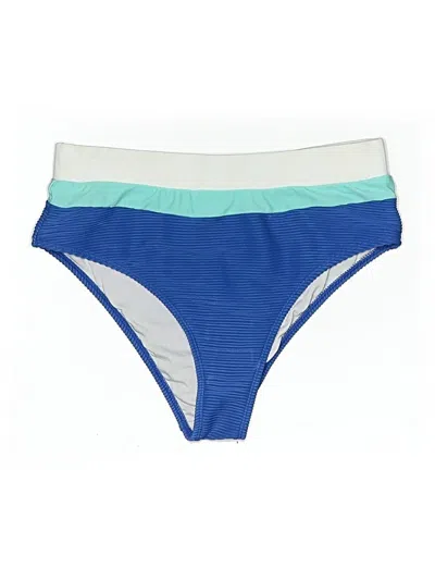 Pre-owned Unbranded Swimsuit Bottoms In Blue
