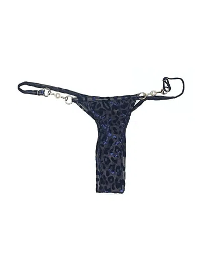 Pre-owned Unbranded Swimsuit Bottoms In Blue