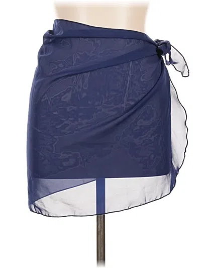 Pre-owned Unbranded Swimsuit Bottoms In Blue