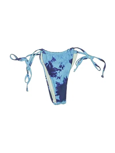 Pre-owned Unbranded Swimsuit Bottoms In Blue