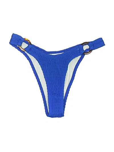 Pre-owned Unbranded Swimsuit Bottoms In Blue