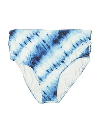 Pre-owned Unbranded Swimsuit Bottoms In Blue