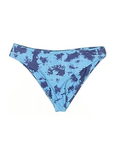 Pre-owned Unbranded Swimsuit Bottoms In Blue