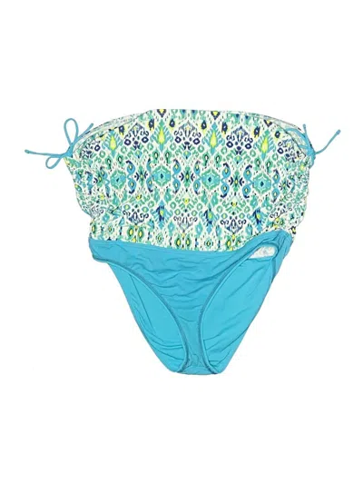 Pre-owned Unbranded Swimsuit Bottoms In Blue