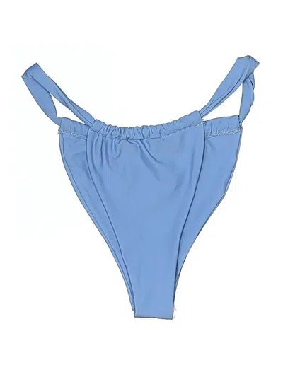 Pre-owned Unbranded Swimsuit Bottoms In Blue