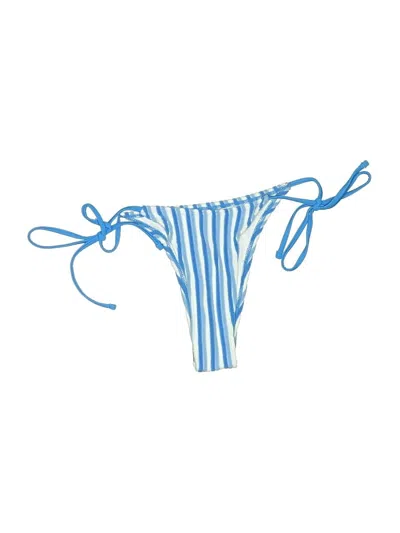 Pre-owned Unbranded Swimsuit Bottoms In Blue