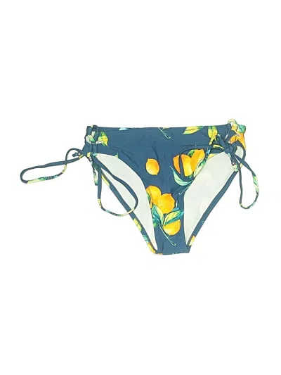 Pre-owned Unbranded Swimsuit Bottoms In Blue