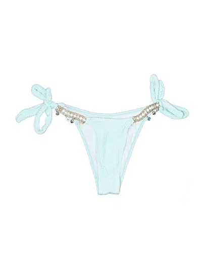Pre-owned Unbranded Swimsuit Bottoms In Blue