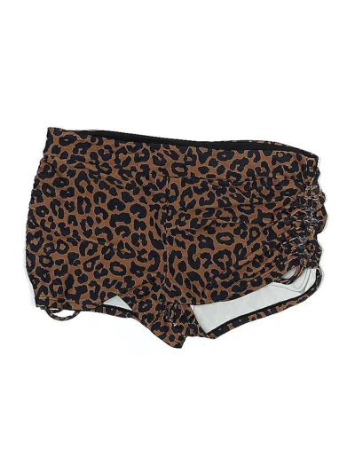 Pre-owned Unbranded Swimsuit Bottoms In Brown