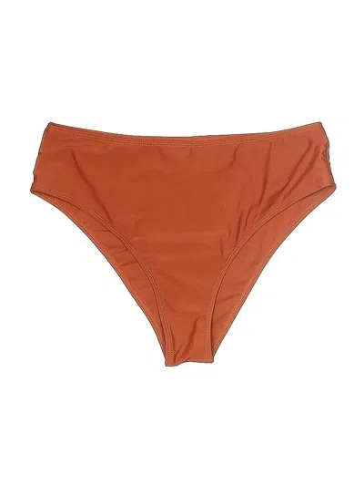 Pre-owned Unbranded Swimsuit Bottoms In Brown