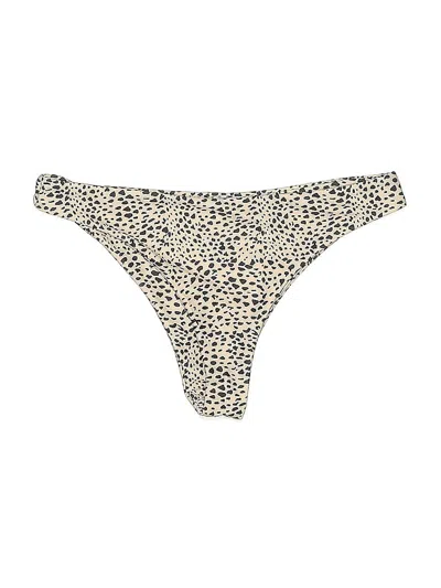 Pre-owned Unbranded Swimsuit Bottoms In Brown
