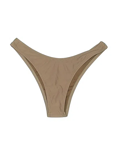 Pre-owned Unbranded Swimsuit Bottoms In Brown