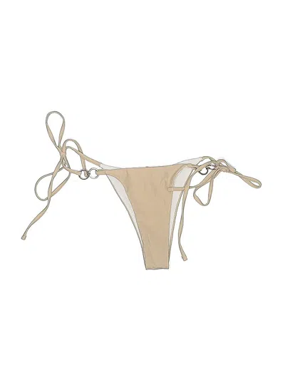 Pre-owned Unbranded Swimsuit Bottoms In Brown