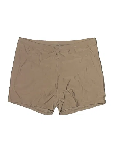 Pre-owned Unbranded Swimsuit Bottoms In Brown