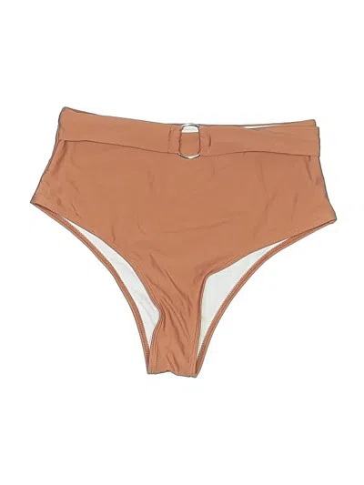 Pre-owned Unbranded Swimsuit Bottoms In Brown