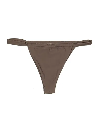 Pre-owned Unbranded Swimsuit Bottoms In Brown
