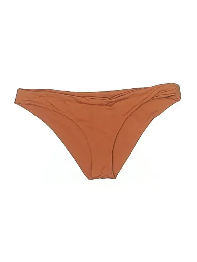 Pre-owned Unbranded Swimsuit Bottoms In Brown