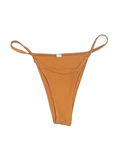Pre-owned Unbranded Swimsuit Bottoms In Brown