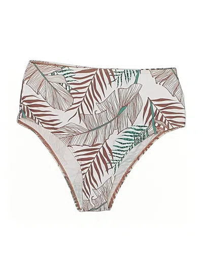 Pre-owned Unbranded Swimsuit Bottoms In Brown