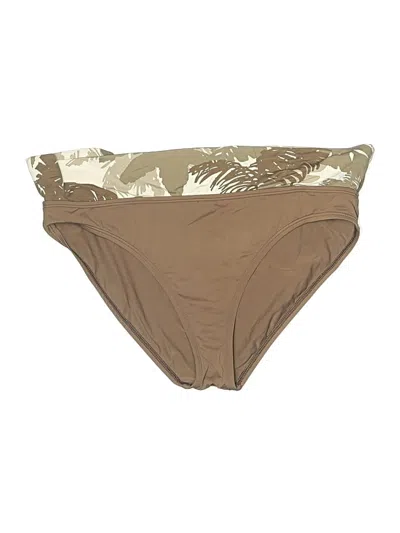 Pre-owned Unbranded Swimsuit Bottoms In Brown