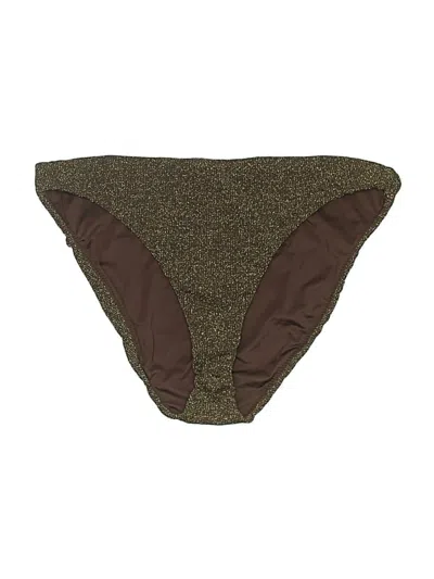 Pre-owned Unbranded Swimsuit Bottoms In Brown