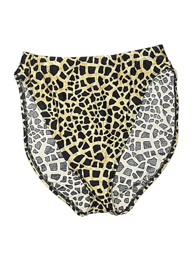 Pre-owned Unbranded Swimsuit Bottoms In Brown