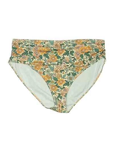 Pre-owned Unbranded Swimsuit Bottoms In Gold