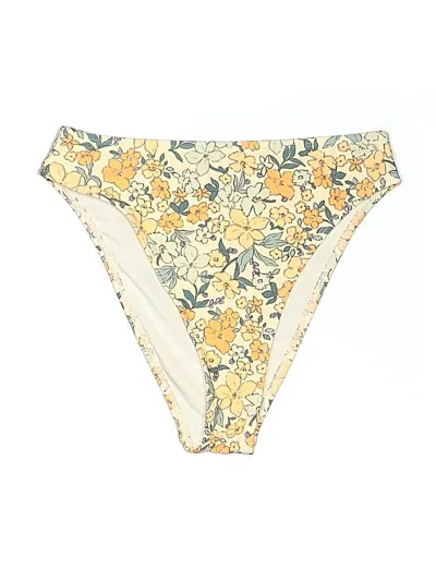 Pre-owned Unbranded Swimsuit Bottoms In Gold