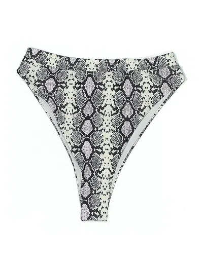 Pre-owned Unbranded Swimsuit Bottoms In Gray