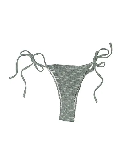 Pre-owned Unbranded Swimsuit Bottoms In Gray