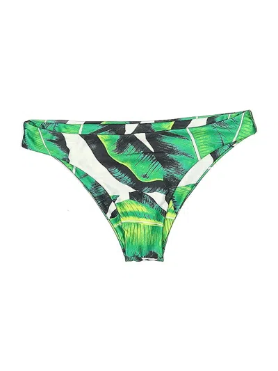 Pre-owned Unbranded Swimsuit Bottoms In Green