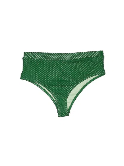 Pre-owned Unbranded Swimsuit Bottoms In Green