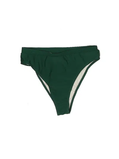 Pre-owned Unbranded Swimsuit Bottoms In Green