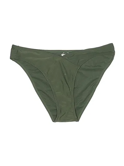 Pre-owned Unbranded Swimsuit Bottoms In Green