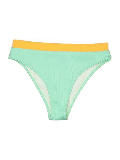 Pre-owned Unbranded Swimsuit Bottoms In Green