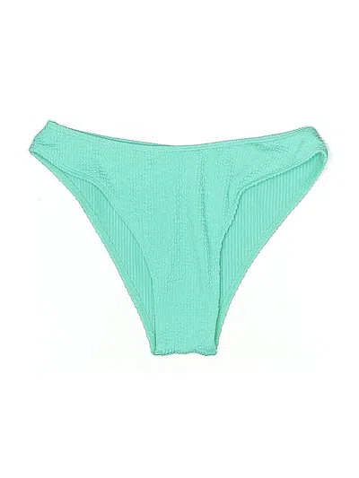 Pre-owned Unbranded Swimsuit Bottoms In Green