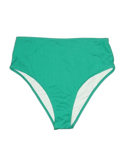 Pre-owned Unbranded Swimsuit Bottoms In Green