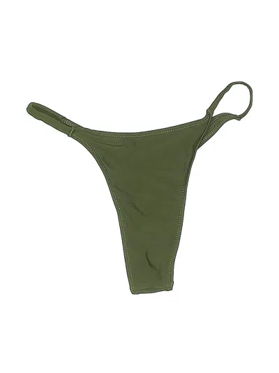 Pre-owned Unbranded Swimsuit Bottoms In Green