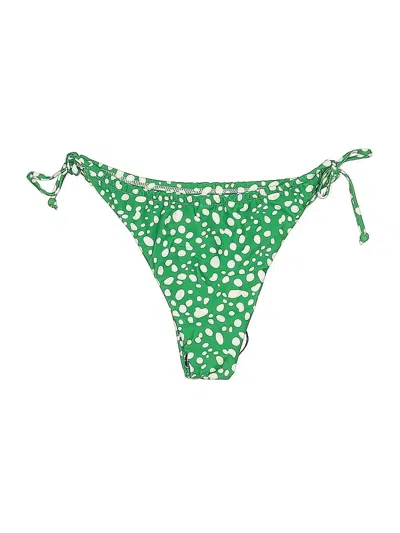 Pre-owned Unbranded Swimsuit Bottoms In Green