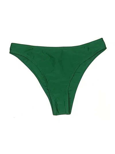 Pre-owned Unbranded Swimsuit Bottoms In Green