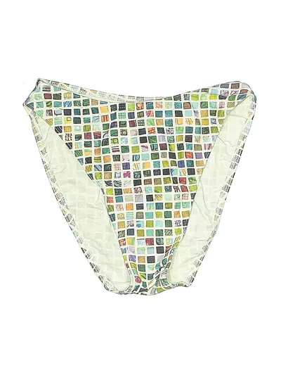 Pre-owned Unbranded Swimsuit Bottoms In Green