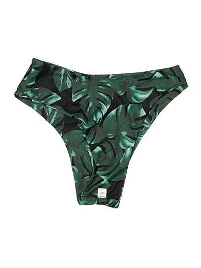 Pre-owned Unbranded Swimsuit Bottoms In Green