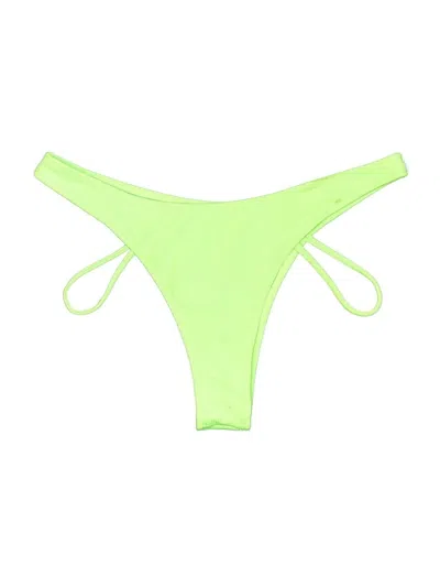 Pre-owned Unbranded Swimsuit Bottoms In Green
