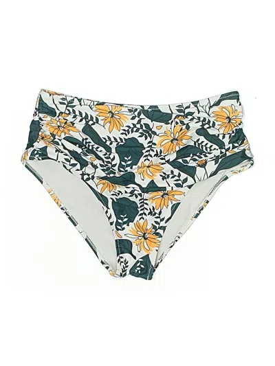 Pre-owned Unbranded Swimsuit Bottoms In Green