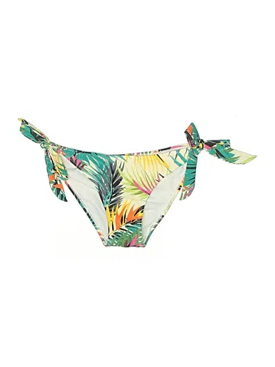 Pre-owned Unbranded Swimsuit Bottoms In Green