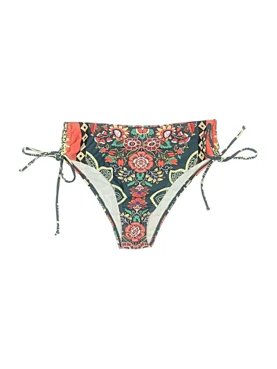 Pre-owned Unbranded Swimsuit Bottoms In Green