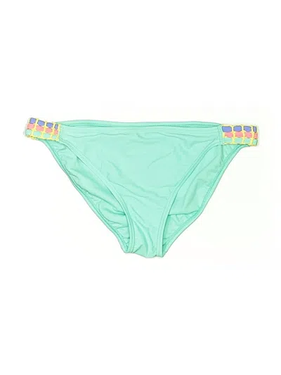 Pre-owned Unbranded Swimsuit Bottoms In Green